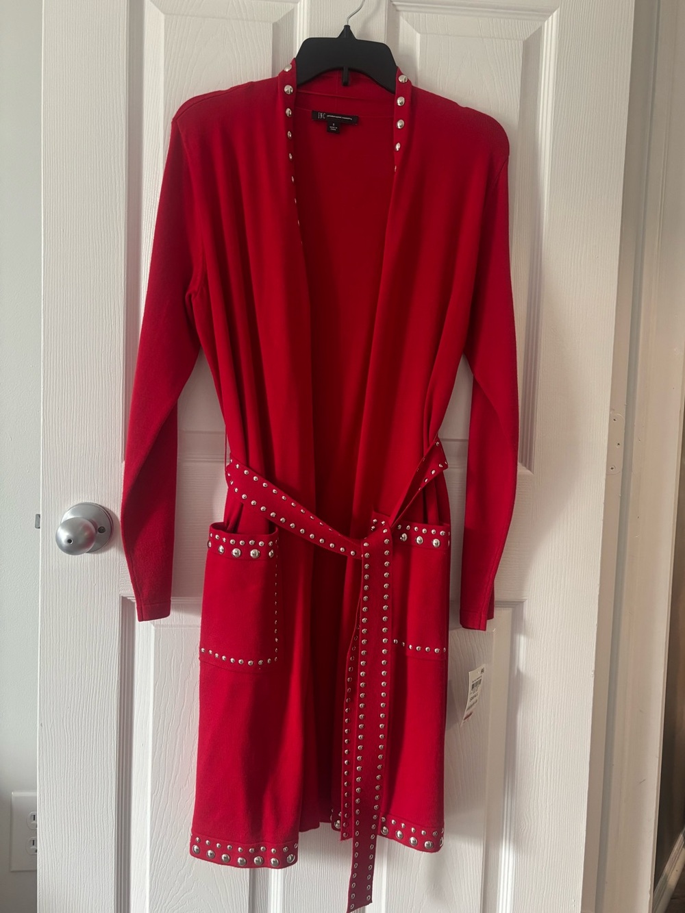NWT INC Red Sweater Jacket